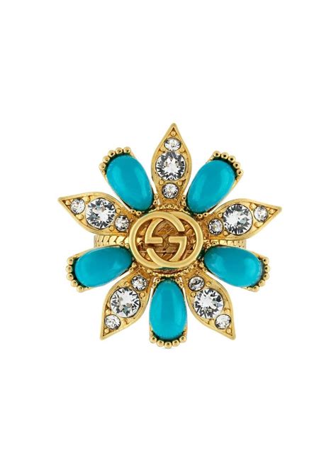 gucci ring flower|goldsmiths gucci ring.